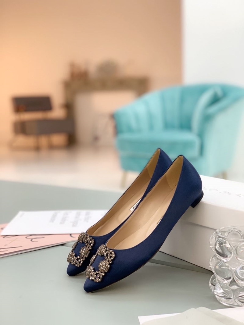 Manolo Blahnik flat shoes